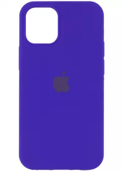 Чехол Silicone Case Full Protective (AA) для Apple iPhone 13 Pro Max (6.7"), Фиолетовый / Ultra Violet