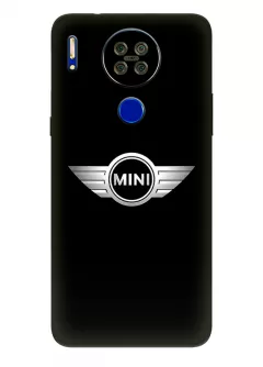 Бампер для Blackview A80s из силикона - Mini Мини классический логотип крупным планом