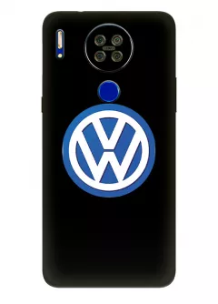 Бампер для Блеквью А80с из силикона - Volkswagen Фольксваген классический логотип крупным планом