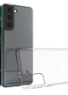 TPU чехол Epic Transparent 1,0mm для Samsung Galaxy S21+, Бесцветный (прозрачный)