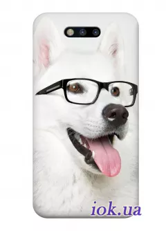 Чехол для Huawei Honor Magic - Белый пёс