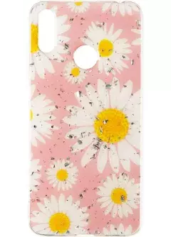 Deep Shine Flowers Case for iPhone 8 Chamomile
