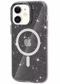 Чехол TPU Galaxy Sparkle (MagFit) для Apple iPhone 11 (6.1")