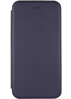 Кожаный чехол (книжка) Classy для Samsung Galaxy A10 (A105F), Темно-синий