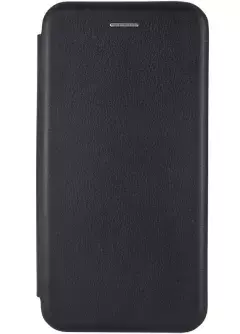Кожаный чехол (книжка) Classy для Samsung Galaxy A03 Core, Черный