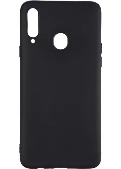 Чехол Original Silicon Case для Samsung A207 (A20s) Black