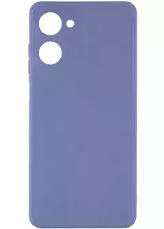 Силиконовый чехол Candy Full Camera для Realme 10 4G, Голубой / Mist blue