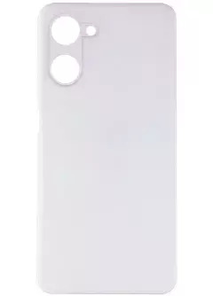 Силиконовый чехол Candy Full Camera для Realme C33, Белый / White