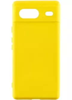 Чехол Silicone Cover Lakshmi (A) для Google Pixel 7, Желтый / Flash