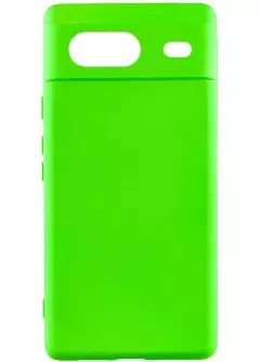 Чехол Silicone Cover Lakshmi (A) для Google Pixel 7, Салатовый / Neon Green