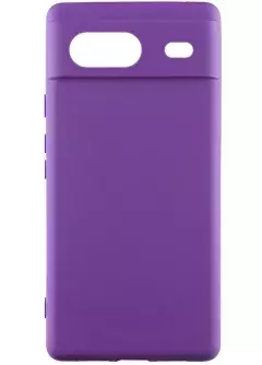 Чехол Silicone Cover Lakshmi (A) для Google Pixel 7, Фиолетовый / Purple