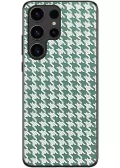 Чехол TPU+PC Grid для Samsung Galaxy S25 Ultra, Green