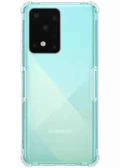 TPU чехол Nillkin Nature Series для Samsung Galaxy S20 Ultra, Бесцветный (прозрачный)