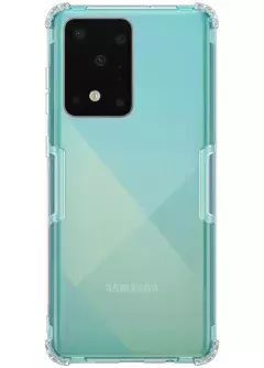 TPU чехол Nillkin Nature Series для Samsung Galaxy S20 Ultra, Серый (прозрачный)