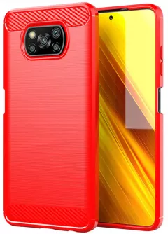 TPU чехол Slim Series для Xiaomi Poco X3 NFC / Poco X3 Pro, Красный