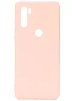 Силиконовый чехол Candy для Xiaomi Redmi Note 8 / Note 8 2021, Розовый