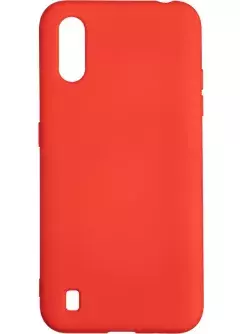 Чехол Full Soft Case для Samsung A015 (A01)/M015 (M01) Red