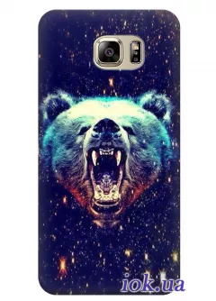 Чехол для Galaxy S7 Edge - Шикарный медведь