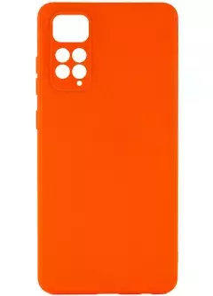 Силиконовый чехол Candy Full Camera для Xiaomi Redmi Note 12 Pro 4G || Xiaomi Redmi Note 11 Pro / Xiaomi Redmi Note 11 Pro 5G, Оранжевый / Orange