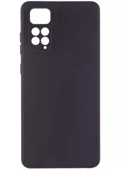 Силиконовый чехол Candy Full Camera для Xiaomi Redmi Note 12 Pro 4G, Черный / Black