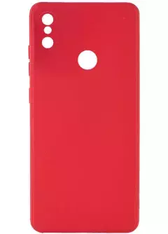 Силиконовый чехол Candy Full Camera для Xiaomi Redmi Note 5 Pro / Note 5 (AI Dual Camera), Красный / Camellia
