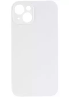 Чехол Silicone Case Full Camera Protective (AA) NO LOGO для Apple iPhone 13 (6.1"), Белый / White