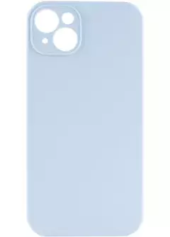 Чехол Silicone Case Full Camera Protective (AA) NO LOGO для Apple iPhone 13 (6.1"), Голубой / Sweet Blue