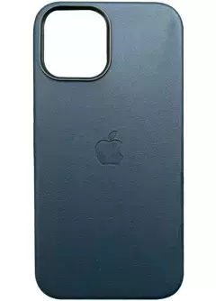 Кожаный чехол Leather Case (AAA) with MagSafe and Animation для Apple iPhone 12 Pro (6.1") || Apple iPhone 12