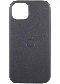 Кожаный чехол Leather Case (AAA) with MagSafe and Animation для Apple iPhone 13 (6.1")