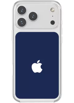 Чехол Clear Case (AAA) with MagSafe and Animation для Apple iPhone 17 Pro (6.3"), Blue