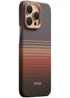 Чехол PC PITAKA with MagSafe для Apple iPhone 15 Pro (6.1"), Sunset