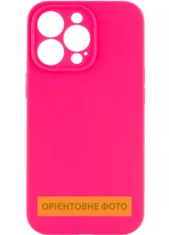 Чехол Silicone Case Full Camera Protective (AA) NO LOGO для Apple iPhone 17 Air (6.5"), Розовый / Barbie pink