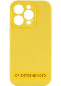 Чехол Silicone Case Full Camera Protective (AA) NO LOGO для Apple iPhone 17 Air (6.5"), Желтый / Yellow