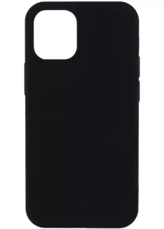 Чехол Silicone Case Full Protective (AA) NO LOGO для Apple iPhone 14 (6.1"), Черный / Black