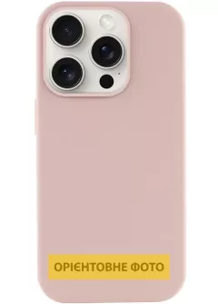 Чехол Silicone Case Full Protective (AA) NO LOGO для Apple iPhone 17 (6.3"), Розовый / Pink Sand