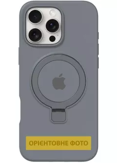 Чехол Silicone Case Full Protective with Ring для Apple iPhone 16e (6.1")