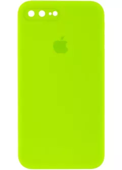 Чехол Silicone Case Square Full Camera Protective (AA) для Apple iPhone 7 plus/8 plus (5.5")