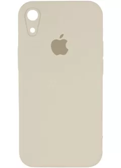 Чехол Silicone Case Square Full Camera Protective (AA) для Apple iPhone XR (6.1")