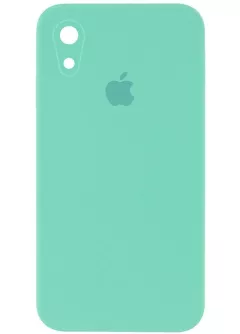 Чехол Silicone Case Square Full Camera Protective (AA) для Apple iPhone XR (6.1")