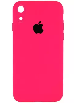 Чехол Silicone Case Square Full Camera Protective (AA) для Apple iPhone XR (6.1")