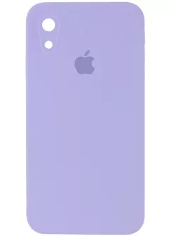 Чехол Silicone Case Square Full Camera Protective (AA) для Apple iPhone XR (6.1")