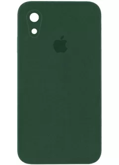 Чехол Silicone Case Square Full Camera Protective (AA) для Apple iPhone XR (6.1")