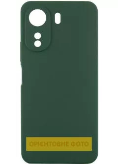 Чехол Silicone Cover Lakshmi Full Camera (AAA) для Xiaomi Redmi 15 (Global), Зеленый / Cyprus Green