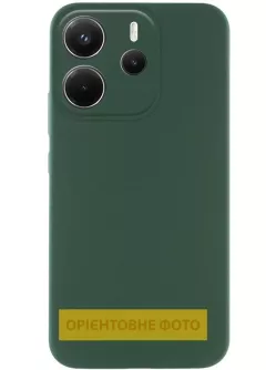 Чехол Silicone Cover Lakshmi Full Camera (AAA) для Xiaomi Redmi Note 12 Pro+ 5G, Зеленый / Cyprus Green
