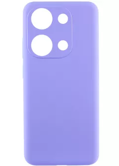 Чехол Silicone Cover Lakshmi Full Camera (AAA) для Xiaomi Redmi Note 14S, Сиреневый / Dasheen