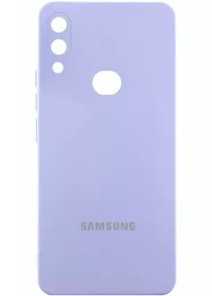 Чехол Silicone Cover Lakshmi Full Camera (AAA) with Logo для Samsung Galaxy A10s, Сиреневый / Dasheen