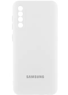 Чехол Silicone Cover Lakshmi Full Camera (AAA) with Logo для Samsung Galaxy A50 (A505F) / A50s / A30, Белый / White
