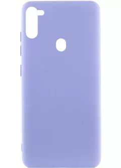 Чехол Silicone Cover Ummi Lakshmi (AA) для Samsung Galaxy A11, Сиреневый / Dasheen