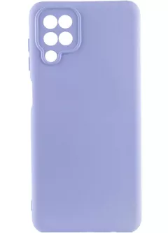 Чехол Silicone Cover Ummi Lakshmi Full Camera (AA) для Samsung Galaxy A12, Сиреневый / Dasheen