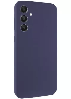 Чехол Silicone Cover Ummi Lakshmi Full Camera (AA) для Samsung Galaxy A55, Синий / Midnight Blue